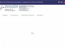 Tablet Screenshot of instalacije-hauptman.si